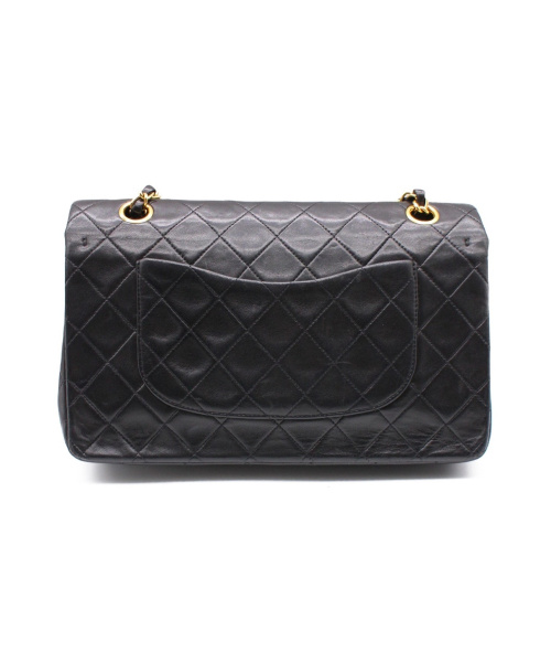 CHANEL（シャネル）CHANEL (シャネル) Wフラップチェーンショルダーバッグ ブラック サイズ:- マトラッセ25 A01112 ラムスキン 2499484の古着・服飾アイテム