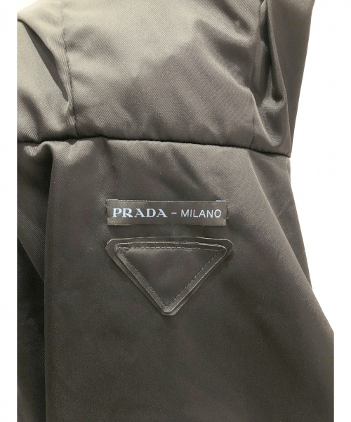PRADA（プラダ）PRADA (プラダ) ナイロンジャケット ブラック サイズ:36 2019年モデルの古着・服飾アイテム