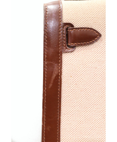 HERMES（エルメス）HERMES (エルメス) ケリー32 ブラウン サイズ:32 ケリー32 外縫い トワルアッシュ 〇G(1977年)の古着・服飾アイテム