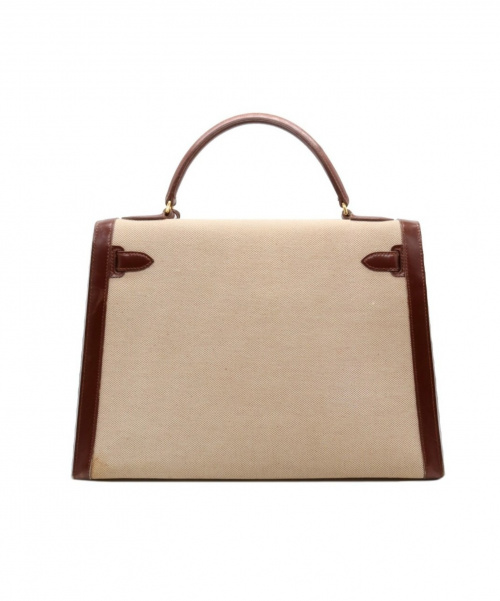 HERMES（エルメス）HERMES (エルメス) ケリー32 ブラウン サイズ:32 ケリー32 外縫い トワルアッシュ 〇G(1977年)の古着・服飾アイテム