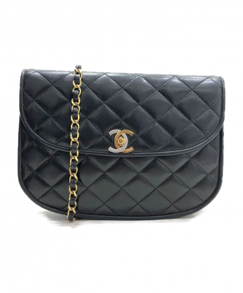 CHANEL（シャネル）CHANEL (シャネル) チェーンショルダーバッグ ブラック サイズ:- マトラッセ   パリ限定の古着・服飾アイテム