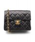 CHANEL（シャネル）の古着「ミニマトラッセチェーンショルダーバッグ」｜ブラック
