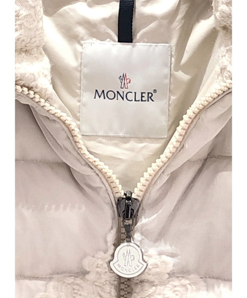 MONCLER（モンクレール）MONCLER (モンクレール) ダウンジャケット ベージュ PANACHEの古着・服飾アイテム
