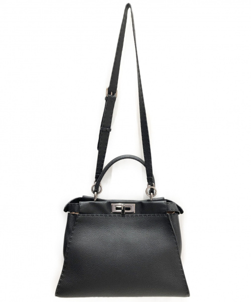 FENDI（フェンディ）FENDI (フェンディ) ピーカブー ブラック サイズ:- レギュラー　セレリア 8BN290の古着・服飾アイテム