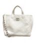 CHANEL（シャネル）の古着「2wayトートバッグ」｜ホワイト