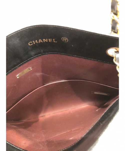 CHANEL（シャネル）CHANEL (シャネル) ヴィンテージチェーンショルダートートバッグ ブラックの古着・服飾アイテム