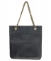 CHANEL（シャネル）の古着「ヴィンテージチェーンショルダートートバッグ」｜ブラック