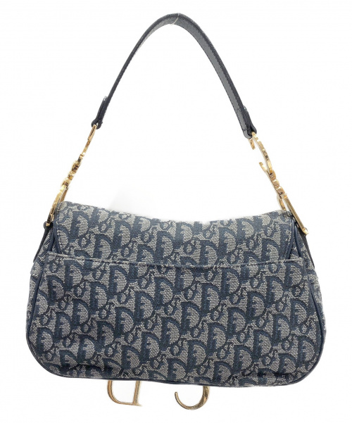 Christian Dior（クリスチャン ディオール）Christian Dior (クリスチャンディオール) サドルバッグ ネイビー サイズ:- トロッターの古着・服飾アイテム