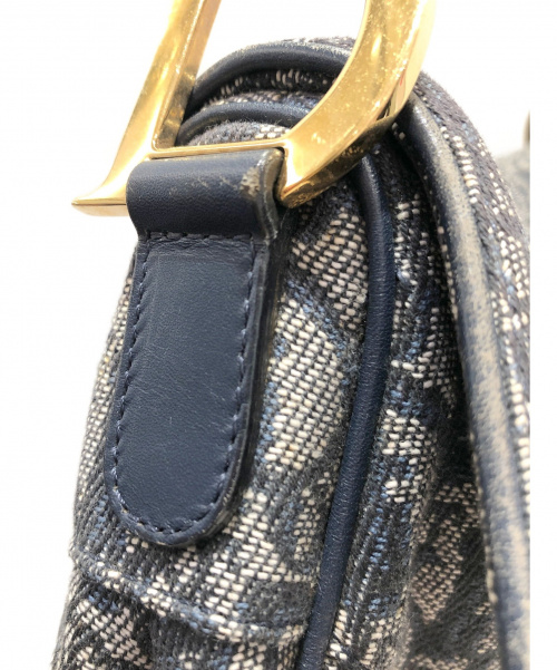 Christian Dior（クリスチャン ディオール）Christian Dior (クリスチャンディオール) サドルバッグ ネイビー サイズ:- トロッターの古着・服飾アイテム