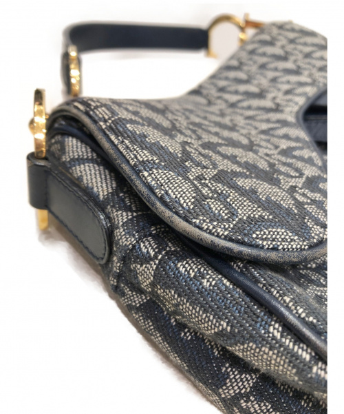 Christian Dior（クリスチャン ディオール）Christian Dior (クリスチャンディオール) サドルバッグ ネイビー サイズ:- トロッターの古着・服飾アイテム