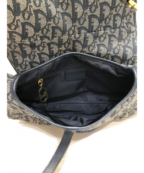 Christian Dior（クリスチャン ディオール）Christian Dior (クリスチャンディオール) サドルバッグ ネイビー サイズ:- トロッターの古着・服飾アイテム