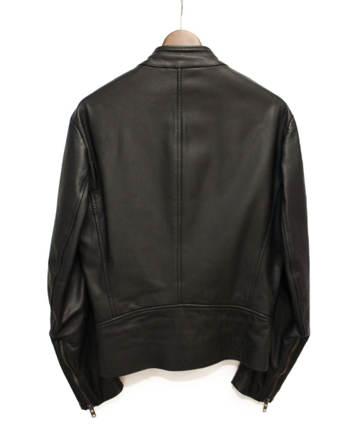 Maison Margiela（メゾンマルジェラ）Maison Margiela (メゾンマルジェラ) 八の字ライダースジャケット ブラック サイズ:Sの古着・服飾アイテム