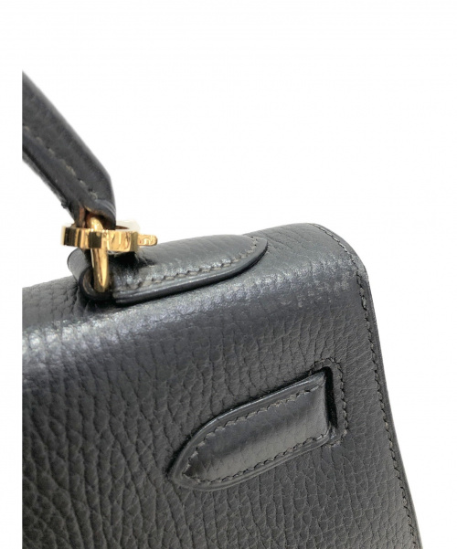 HERMES（エルメス）HERMES (エルメス) ケリー32 ブラック サイズ:32 外縫い アルデンヌ ゴールド金具の古着・服飾アイテム