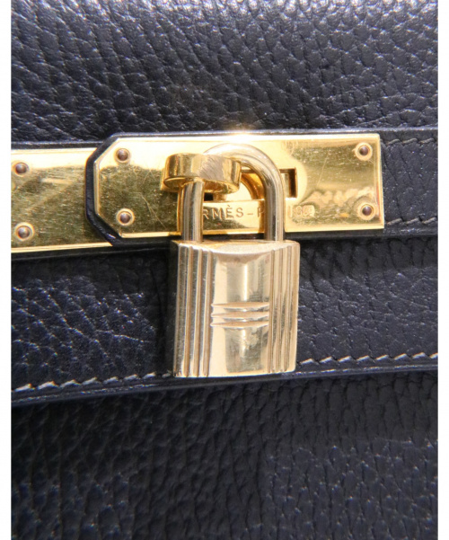 HERMES（エルメス）HERMES (エルメス) ケリー32 ブラック サイズ:32 外縫い アルデンヌ ゴールド金具の古着・服飾アイテム