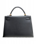 HERMES (エルメス) ケリー32 ブラック サイズ:32 外縫い アルデンヌ ゴールド金具：698000円