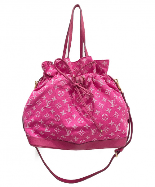 LOUIS VUITTON（ルイ ヴィトン）LOUIS VUITTON (ルイヴィトン) ノエフルMM  ショッキングピンク サイズ:MM  M40870の古着・服飾アイテム