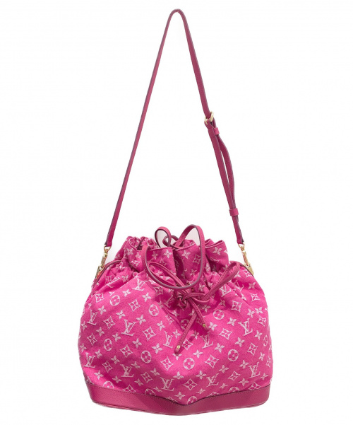 LOUIS VUITTON（ルイ ヴィトン）LOUIS VUITTON (ルイヴィトン) ノエフルMM  ショッキングピンク サイズ:MM  M40870の古着・服飾アイテム