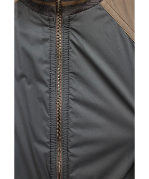 HERMES（エルメス）HERMES (エルメス) リバーシブルレザーブルゾン ブラウン サイズ:48 秋冬物の古着・服飾アイテム