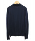 PRADA (プラダ) ニットポロシャツ ネイビー サイズ:48 春秋物：6800円