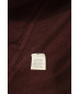 中古・古着 HERMES (エルメス) レザー切替ジップパーカー ボルドー サイズ:M 秋冬物 スウェード×カシミヤ：59800円