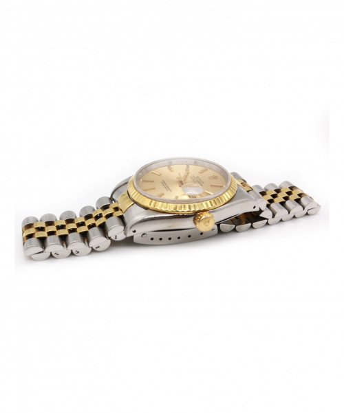 ROLEX（ロレックス）ROLEX (ロレックス) デイトジャスト サイズ:36mm シャンパンタペストリー 16233の古着・服飾アイテム