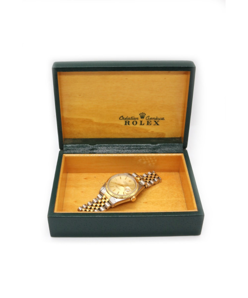 ROLEX（ロレックス）ROLEX (ロレックス) デイトジャスト サイズ:36mm シャンパンタペストリー 16233の古着・服飾アイテム
