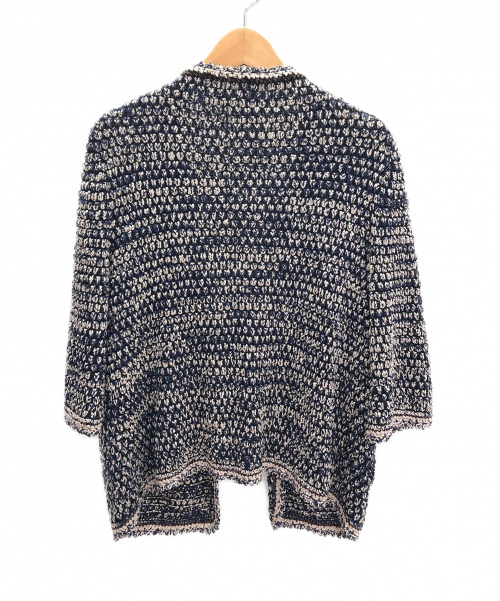 CHANEL（シャネル）CHANEL (シャネル) ワンピース・ボレロセット ネイビー サイズ:42の古着・服飾アイテム