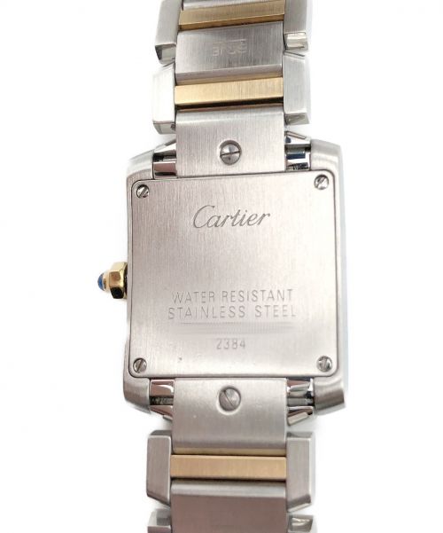 Cartier（カルティエ）Cartier (カルティエ) タンクフランセーズSM ホワイト サイズ:SMの古着・服飾アイテム