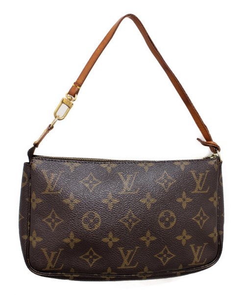 LOUIS VUITTON（ルイ ヴィトン）LOUIS VUITTON (ルイ・ヴィトン) ポシェットアクセソワール ブラウン サイズ:- モノグラム M51980 AR0040の古着・服飾アイテム