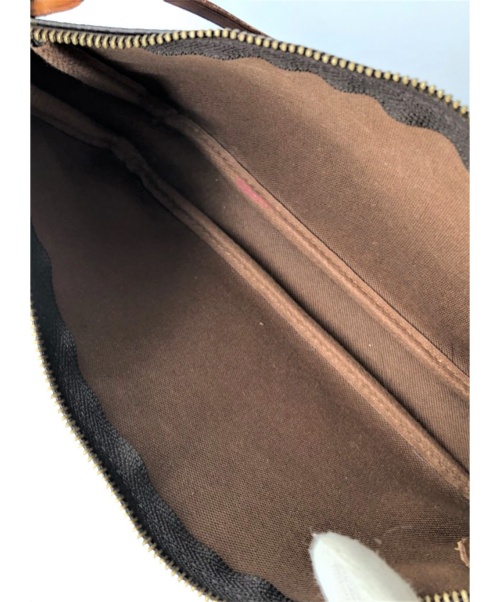 LOUIS VUITTON（ルイ ヴィトン）LOUIS VUITTON (ルイ・ヴィトン) ポシェットアクセソワール ブラウン サイズ:- モノグラム M51980 AR0040の古着・服飾アイテム