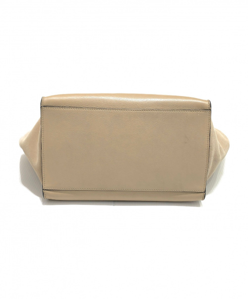 CELINE（セリーヌ）CELINE (セリーヌ) トラペーズ グレージュ サイズ:ミディアム レザー×スエードの古着・服飾アイテム