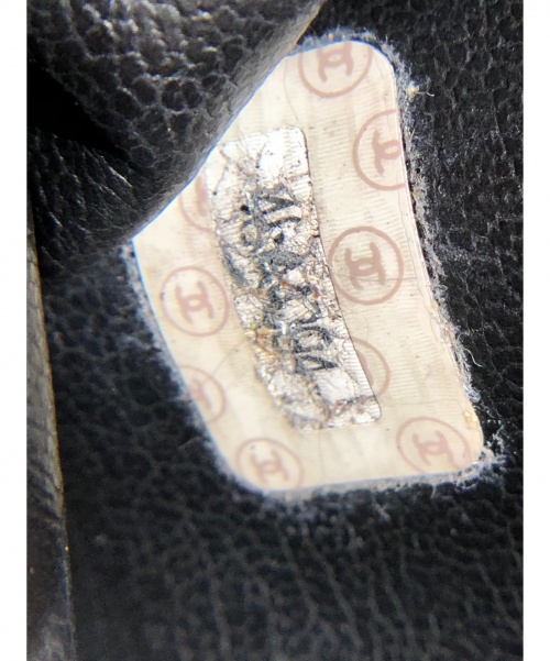 CHANEL（シャネル）CHANEL (シャネル) バニティバッグ ブラック サイズ:- キャビアスキンの古着・服飾アイテム
