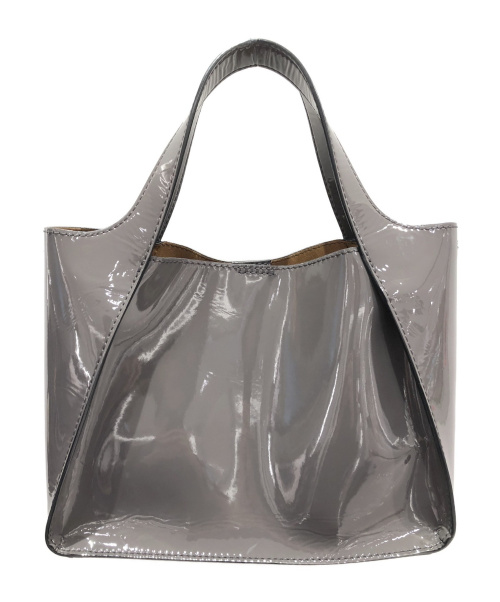 STELLA McCARTNEY（ステラマッカートニー）STELLA McCARTNEY (ステラマッカートニー) ロゴトートバッグ グレー サイズ:-の古着・服飾アイテム