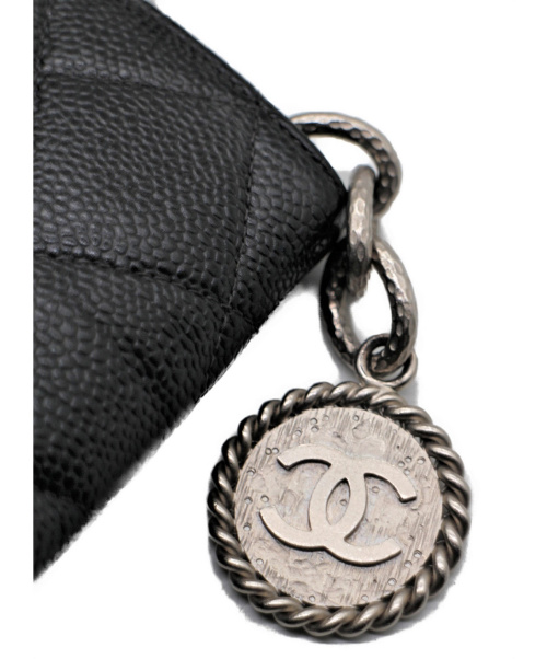 CHANEL（シャネル）CHANEL (シャネル) 復刻トートバッグ ブラック サイズ:- A01804 キャビアスキン 6128251の古着・服飾アイテム