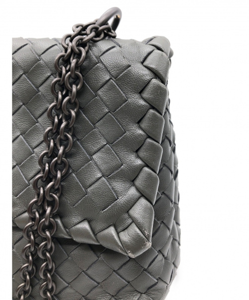 BOTTEGA VENETA（ボッテガベネタ）BOTTEGA VENETA (ボッテガヴェネタ) ベビーオリンピア グレー サイズ:- イントレチャートの古着・服飾アイテム