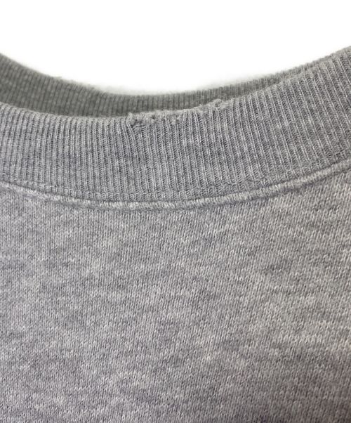 GUCCI（グッチ）GUCCI (グッチ) Vintage Logo Sweat Tiger Embroidery グレー サイズ:XSの古着・服飾アイテム
