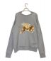 GUCCI (グッチ) Vintage Logo Sweat Tiger Embroidery グレー サイズ:XS：42800円