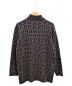 FENDI (フェンディ) ズッカ柄ニット ブラウン サイズ:-：34800円