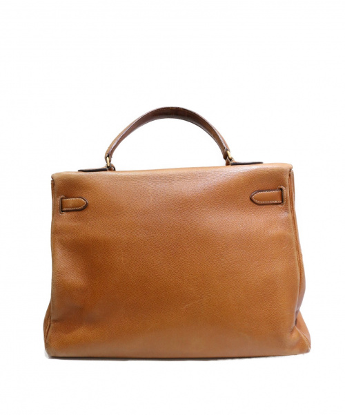 HERMES（エルメス）HERMES (エルメス) ケリーバッグ35 ゴールド サイズ:35 内縫い クシュベルの古着・服飾アイテム