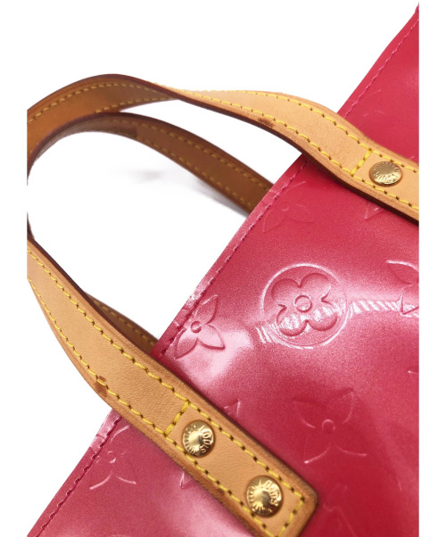 LOUIS VUITTON（ルイ ヴィトン）LOUIS VUITTON (ルイヴィトン) リードPM ピンク サイズ:PM モノグラム・ヴェルニ M91221 MI0016の古着・服飾アイテム