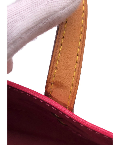LOUIS VUITTON（ルイ ヴィトン）LOUIS VUITTON (ルイヴィトン) リードPM ピンク サイズ:PM モノグラム・ヴェルニ M91221 MI0016の古着・服飾アイテム