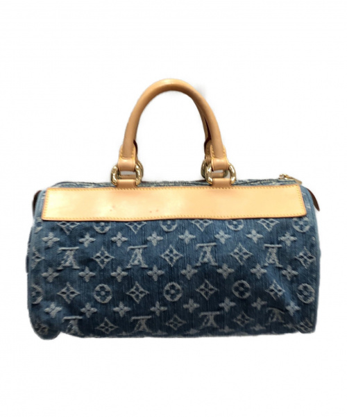 LOUIS VUITTON（ルイ ヴィトン）LOUIS VUITTON (ルイヴィトン) ネオスピーディ ブルー サイズ:ｰ モノグラム・デニム M95019の古着・服飾アイテム