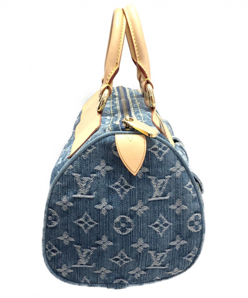 LOUIS VUITTON（ルイ ヴィトン）LOUIS VUITTON (ルイヴィトン) ネオスピーディ ブルー サイズ:ｰ モノグラム・デニム M95019の古着・服飾アイテム