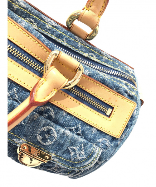 LOUIS VUITTON（ルイ ヴィトン）LOUIS VUITTON (ルイヴィトン) ネオスピーディ ブルー サイズ:ｰ モノグラム・デニム M95019の古着・服飾アイテム