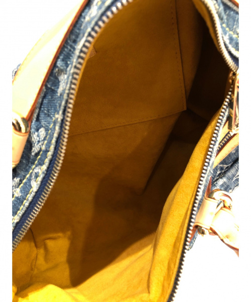 LOUIS VUITTON（ルイ ヴィトン）LOUIS VUITTON (ルイヴィトン) ネオスピーディ ブルー サイズ:ｰ モノグラム・デニム M95019の古着・服飾アイテム
