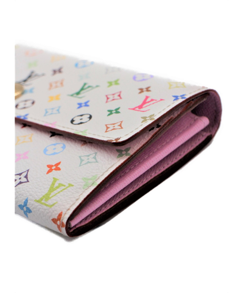 LOUIS VUITTON（ルイ ヴィトン）LOUIS VUITTON (ルイヴィトン) ポルトフォイユ・サラ マルチカラー サイズ:- モノグラム・マルチカラー M93744 CA2190の古着・服飾アイテム