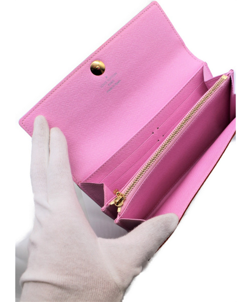 LOUIS VUITTON（ルイ ヴィトン）LOUIS VUITTON (ルイヴィトン) ポルトフォイユ・サラ マルチカラー サイズ:- モノグラム・マルチカラー M93744 CA2190の古着・服飾アイテム