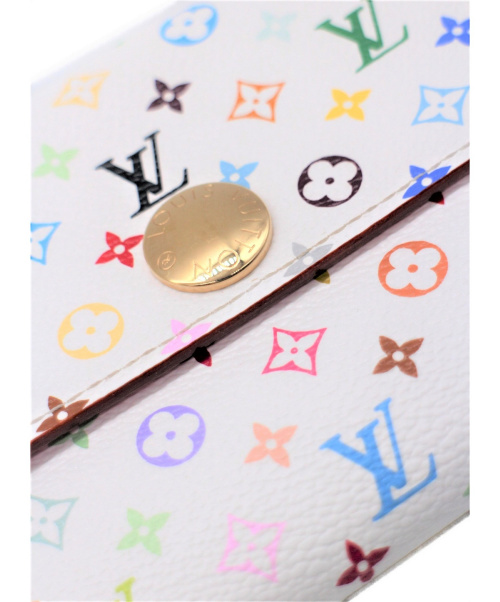 LOUIS VUITTON（ルイ ヴィトン）LOUIS VUITTON (ルイヴィトン) ポルトフォイユ・サラ マルチカラー サイズ:- モノグラム・マルチカラー M93744 CA2190の古着・服飾アイテム