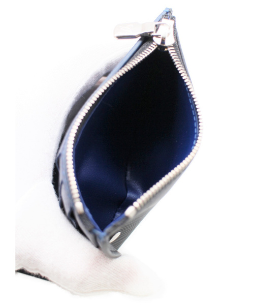 LOUIS VUITTON（ルイ ヴィトン）LOUIS VUITTON (ルイヴィトン) チェーン コンパクトウォレット ブラック サイズ:- エピ M63518 SN4197の古着・服飾アイテム