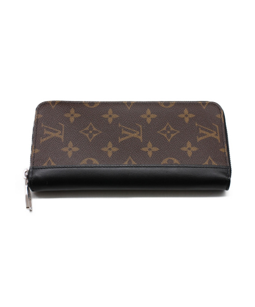 LOUIS VUITTON（ルイ ヴィトン）LOUIS VUITTON (ルイヴィトン) ジッピー・ウォレット ヴェルティカル サイズ:- モノグラムマカサー M60109 CA4187の古着・服飾アイテム